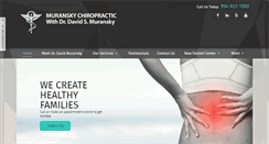 Desktop Screenshot of muranskychiropractic.com